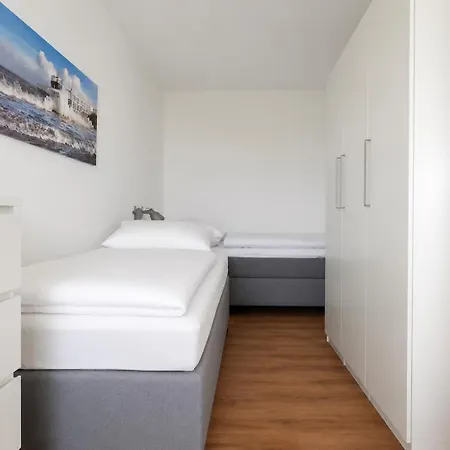 公寓 Haus Atlantic Whg 710 Seesicht