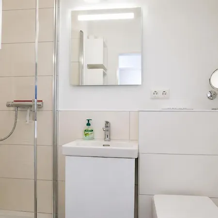 公寓 Haus Atlantic Whg 710 Seesicht 库克斯港